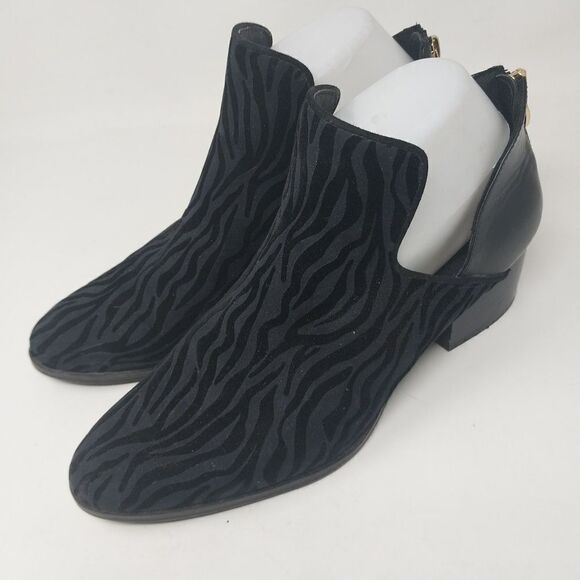 Andrew Gellar Black Suede Shoes. Size 9.5 M - Picture 9 of 16